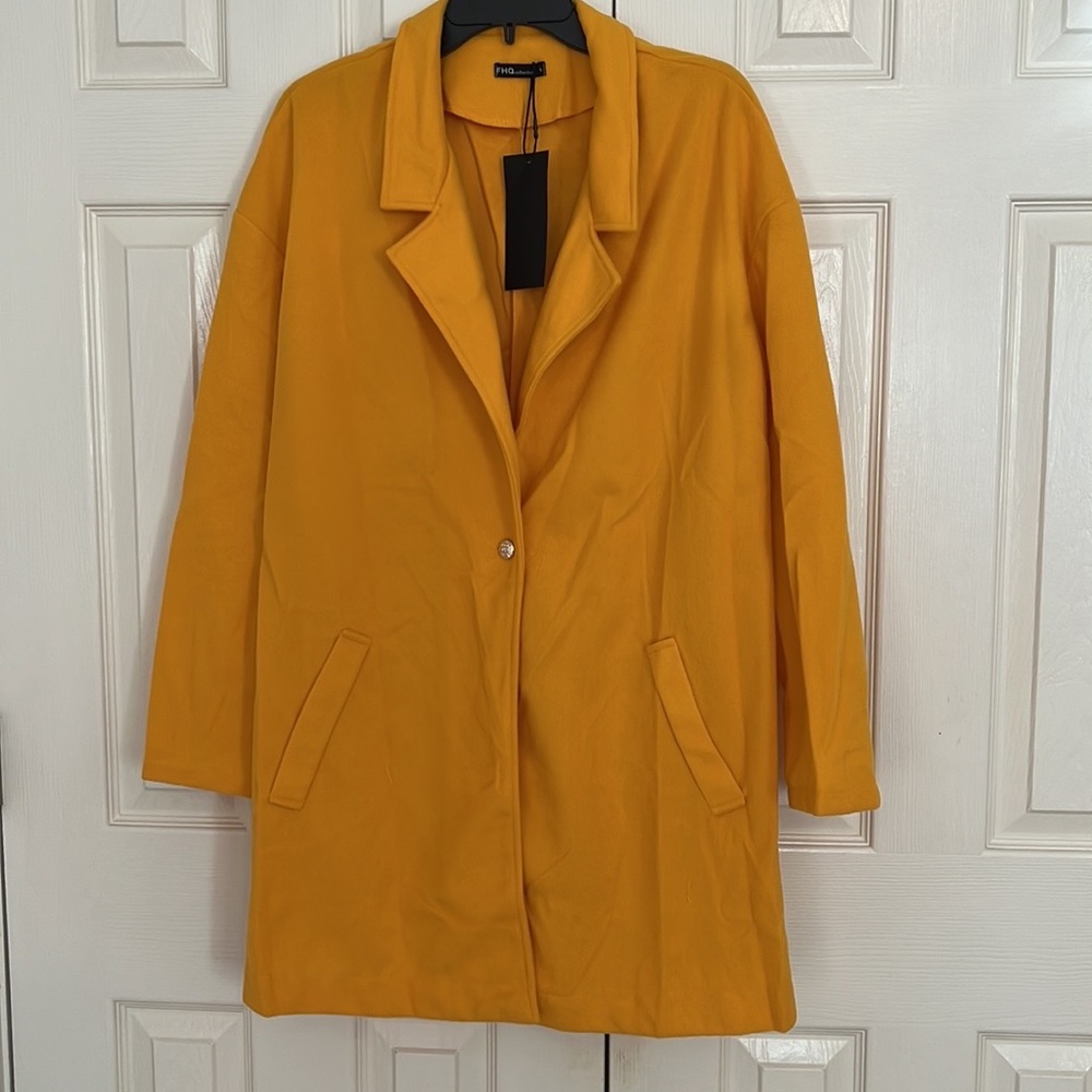 NWT - FHQ Collection Overcoat - Picture 2 of 7